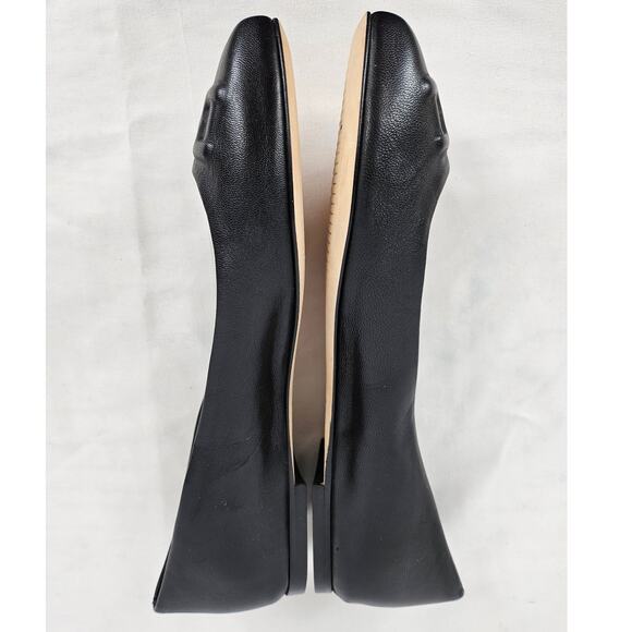 BRUNOMAGLI BIBI Black Flats - Women's Size 6 (EU 36), Elegant and Comfortable - Picture 6 of 10